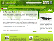 Tablet Screenshot of indo-world.com